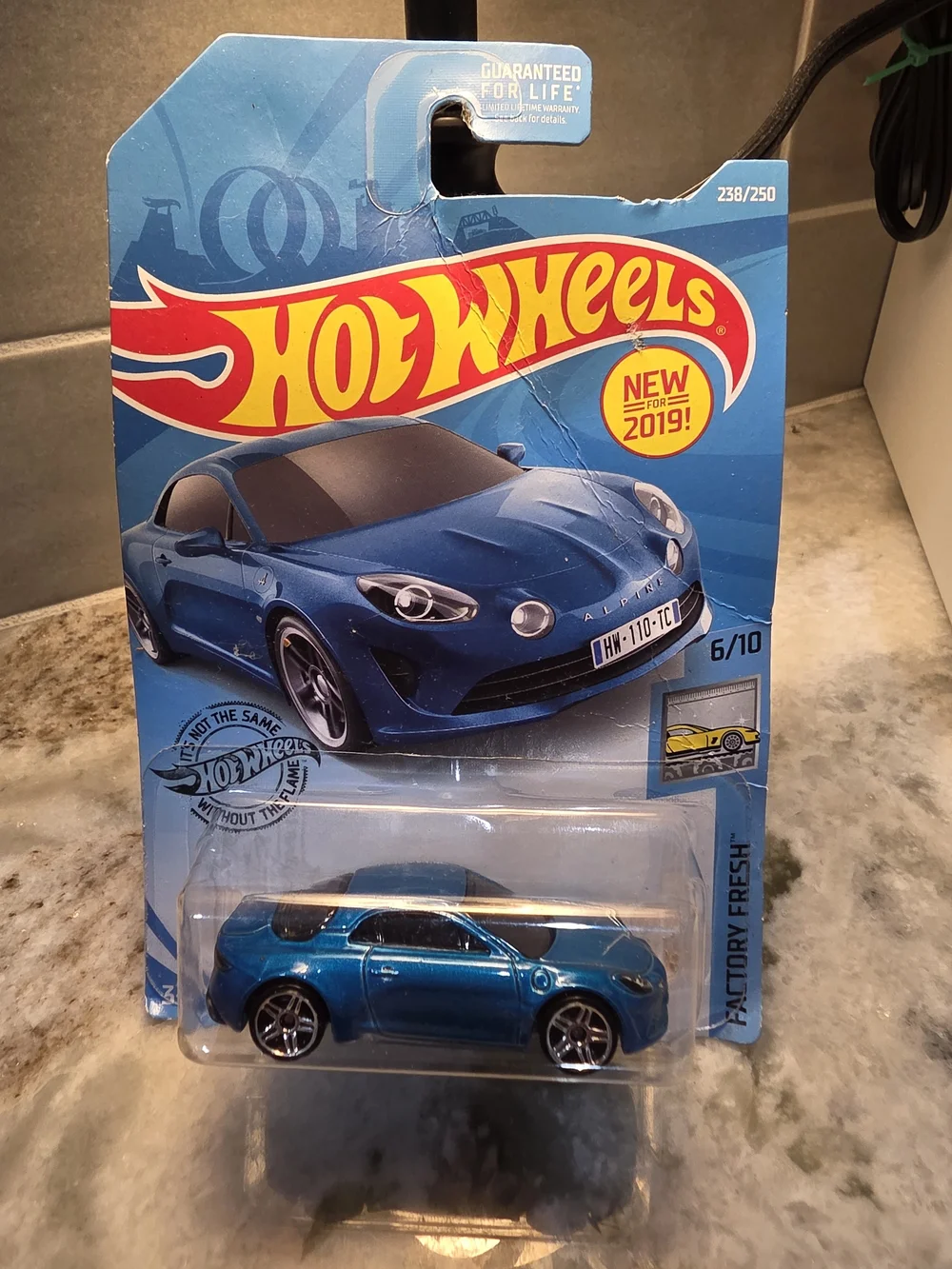 Hot Wheels Blue Alpine A110 Kids Toy Car - Hot Wheels Brand